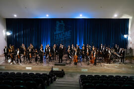 Concierto de Bandas Sonoras de la 30 edición de Fancine de la Universidad de Málaga. Auditorio de la Escuela Técnica de Ingeniería de Telecomunicaciones e Informática. Noviembre de 2020