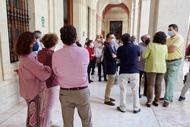 Visita a la exposición "Eugenio Chicano Siempre". Museo de Málaga. Junio de 2021