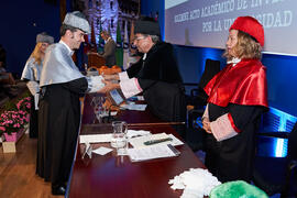 Investidura de nuevos doctores por la Universidad de Málaga. Paraninfo. Junio de 2022