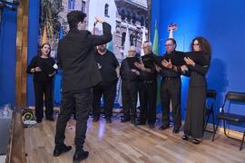 Coro Oficial de la Universidad de Málaga. Investidura de Hermanfrid Schubart, Alejandro Portes y Luis Enrique de la Villa como Doctores "Honoris Causa" por la Universidad de Málaga. Paraninfo. Octubre de 2024