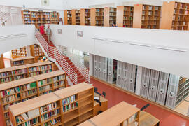 Biblioteca de Derecho "Alejandro Rodríguez Carrión". Campus de Teatinos. Octubre de 2012