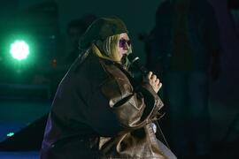 Esty Quesada. Gala de de inauguración de la 33ª edición de Fancine de la Universidad de Málaga. Cine Albéniz. Noviembre de 2023