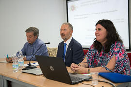Mesa redonda. Curso "Patrimonio y Turismo Cultural". Cursos de Verano de la Universidad de Málaga. Vélez Málaga. Julio de 2018