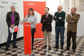 I Edición de la entrega de premios del concurso Málaga 2013: Un año de fotoperiodismo. La Térmica. Febrero de 2014