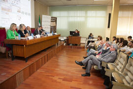 Entrega de premios de la V Olimpiada Financiera. Facultad de Ciencias Económicas y Empresariales. Junio de 2015