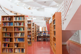 Biblioteca de Derecho "Alejandro Rodríguez Carrión". Campus de Teatinos. Octubre de 2012