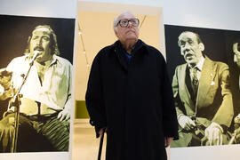 Eugenio Chicano. Exposición "Aguatintas por Seguiriyas". Palacio Episcopal de Málaga. Enero de 2019