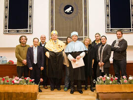 Investidura de nuevos doctores por la Universidad de Málaga 2010. Paraninfo. Enero de 2010