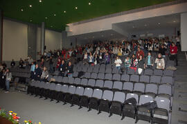 Asistentes al 4º Congreso Internacional de Actividad Físico-Deportiva para Mayores. Escuela Técnica Superior de Ingeniería Informática y Telecomunicaciones. Marzo de 2011