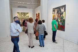 Visita a la exposición "Eugenio Chicano Siempre". Museo de Málaga. Junio de 2021