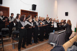 Homenaje a los jubilados y al personal que cumple 25 años de servicio en la Universidad de Málaga. Paraninfo. Octubre de 2012