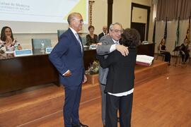 Reconocimiento a personal jubilado. Celebración del 50 Aniversario de la Facultad de Medicina de la Universidad de Málaga. Facultad de Medicina. Octubre de 2022