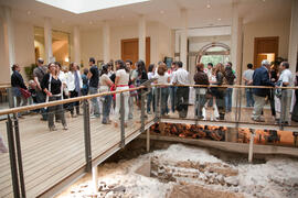 Visita anual de la conferencia de la RedOTRI en el centro histórico de Málaga. Junio de 2010