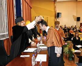 Investidura de nuevos doctores por la Universidad de Málaga. Paraninfo. Abril de 2008