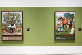 Exposición "Aguatintas por Seguiriyas", de Eugenio Chicano. Palacio Episcopal de Málaga. Enero de 2019