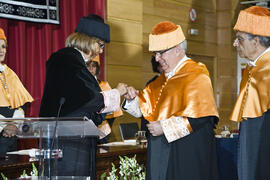 Investidura como Doctor "Honoris Causa" de D. Juan Jiménez Aguilar por la Universidad de Málaga. Facultad de Derecho. Junio de 2010