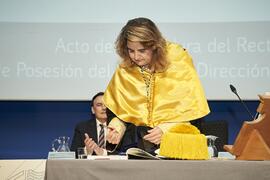 Toma de posesión de María Zaida Díaz Cabiale como nueva Vicerrectora de Internacionalización de la Universidad de Málaga. Paraninfo. Marzo de 2024