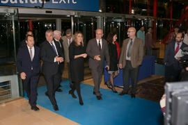 Llegada de autoridades. Momentos previos al acto del 25 Aniversario del Parque Tecnológico de Andalucía. Palacio de Ferias y Congresos de Málaga. Noviembre de 2017