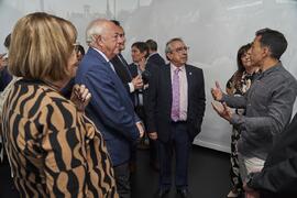 Visita a la nueva facultad de Psicología y Logopedia de la Universidad de Málaga tras su inauguración. Campus de Teatinos. Octubre de 2022