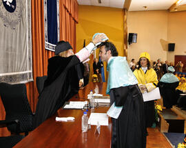 Investidura de nuevos doctores por la Universidad de Málaga. Paraninfo. Abril de 2008