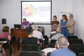 Bienvenida al curso "Un siglo de la Asamblea de Ronda". Cursos de Verano de la Universidad de Málaga. Ronda. Julio de 2018