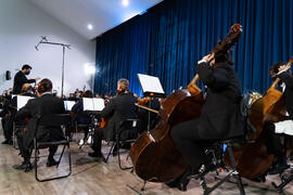 Concierto de Bandas Sonoras de la 30 edición de Fancine de la Universidad de Málaga. Auditorio de la Escuela Técnica de Ingeniería de Telecomunicaciones e Informática. Noviembre de 2020