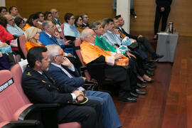 Asistentes a la investidura como Doctor "Honoris Causa" de Heliodoro Carpintero Capell por la Facultad de Psicología de la Universidad de Málaga. Edificio del Rectorado. Mayo de 2019