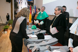 Investidura de nuevos doctores por la Universidad de Málaga. Paraninfo. Marzo de 2017