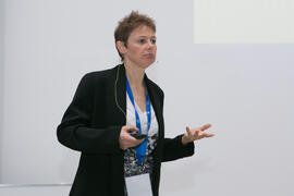 Itziar Alonso-Arbiol. Panel de expertos. 7º Congreso Internacional de Actividad Física Deportiva para Mayores. Escuela Técnica Superior de Ingeniería de Telecomunicaciones y de Informática. Noviembre de 2017