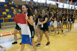 Ceremonia de inauguración. Campeonato Europeo Universitario de Balonmano. Antequera. Julio de 2017