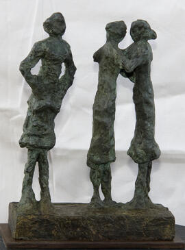 Escultura. Obra de Encarnación Hernández. Málaga. Junio de 2008