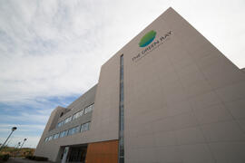 Edificio The Green Ray (El Rayo Verde). Campus de Teatinos. Febrero de 2016