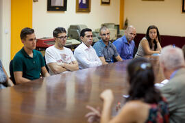 Entrega de Becas de la Cátedra Santander de Responsabilidad Social Corporativa. Facultad de Ciencias Económicas y Empresariales. Julio de 2015