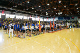Ceremonia de inauguración. Campeonato Europeo Universitario de Balonmano. Antequera. Julio de 2017