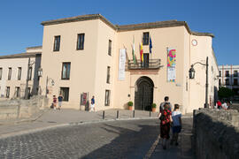 Convento de Santo Domingo. Sede de los  Cursos de Verano de la Universidad de Málaga. Ronda. Julio de 2018