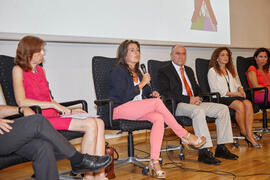 Acto de bienvenida a los alumnos de primer curso de Económicas. Paraninfo. Septiembre de 2014