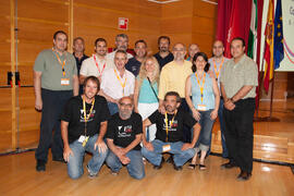 Foto de grupo en el congreso TERENA Networking Conference 2009. Facultad de Derecho de la Universidad de Málaga. Junio de 2009