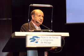 Ponencia de Agustín Meléndez. Panel de Expertos. 3º Congreso Internacional de Actividad Físico-Deportiva para Mayores de la Universidad de Málaga. Palacio de Ferias y Congresos de Málaga. Marzo de 2009