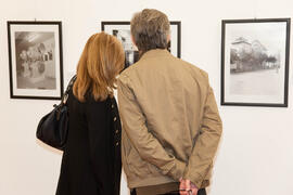 Inauguración de la exposición "Bienvenido-Arenas, imágenes de Málaga". Ateneo de Málaga. Mayo de 2012