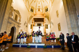 Clausura del Campeonato del Mundo Universitario de Golf en el Colegio de Santa María La Mayor, Antequera. Junio de 2010