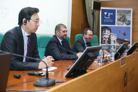 Clausura de la X Tribuna España - Corea. Edificio del Rectorado. Octubre de 2015