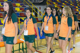 Ceremonia de inauguración. Campeonato Europeo Universitario de Balonmano. Antequera. Julio de 2017