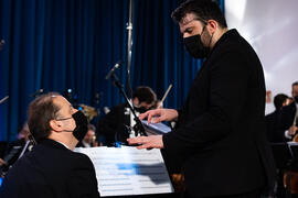 Concierto de Bandas Sonoras de la 30 edición de Fancine de la Universidad de Málaga. Auditorio de la Escuela Técnica de Ingeniería de Telecomunicaciones e Informática. Noviembre de 2020