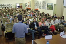 Intervención de Fernando Navarro. Jornada de clausura del I Concurso de Creación de Empresas. Facultad de Ciencias Económicas y Empresariales. Málaga. Mayo de 2015