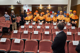 Comitiva académica. Investidura de Jorge Martínez-Vázquez como Doctor "Honoris Causa" por la Universidad de Málaga. Edificio del Rectorado. Julio de 2025