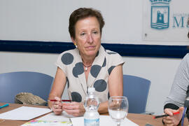 Pilar Martín. Mesa Redonda: “Luces y sombras en la política criminal española sobre violencia de género”. Curso "Mujeres frente a la violencia". Cursos de verano 2018 de la Universidad de Málaga. Marbella. Julio de 2018