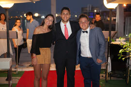 Cena de gala en el restaurante El Palmeral. Olimpiada Española de Economía, Fase Nacional. Puerto de Málaga Muelle 2 El Palmeral de las Sorpresas. Junio de 2015