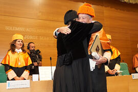 Investidura de Jorge Martínez-Vázquez como Doctor "Honoris Causa" por la Universidad de Málaga. Edificio del Rectorado. Julio de 2025