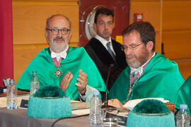 Investidura como Doctor "Honoris Causa" de D. Humberto Maturana Romesín y D. José Gimeno Sacristán por la Universidad de Málaga. Facultad de Derecho. Noviembre de 2010