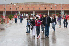 Jornadas de Puertas Abiertas de la Universidad de Málaga. Complejo Polideportivo Universitario. Abril de 2008